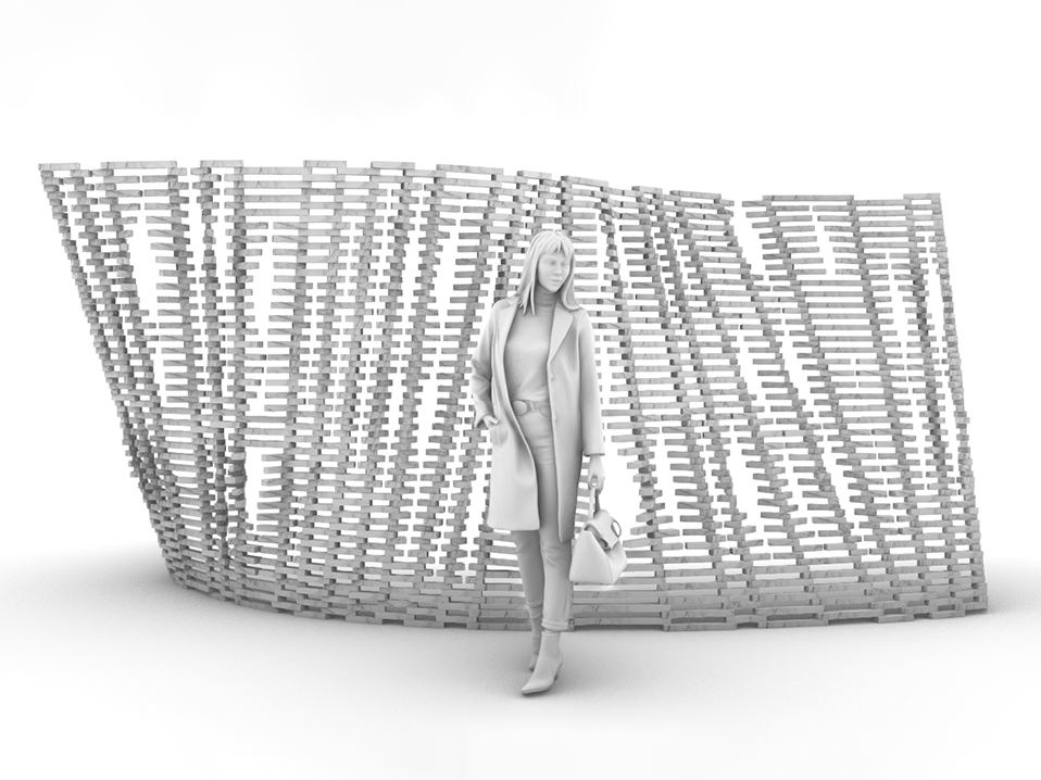 Design from marble waste stream